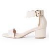 Mimi Ankle Strap Kitten Heel Sandal