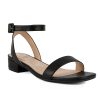 Women's Low Block Heel Dress Sandals – Ankle Strap Open Toe Comfortable Walking Heels for Casual, Party, or Work