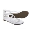 Women's Gladiator Strap Sandals Flat Fisherman Thong Cross Strappy Sandals