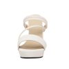 Women's Chunky High Heels Slingback Sandals Open Toe Ankle Strap Slip On Platform Dress Shoes