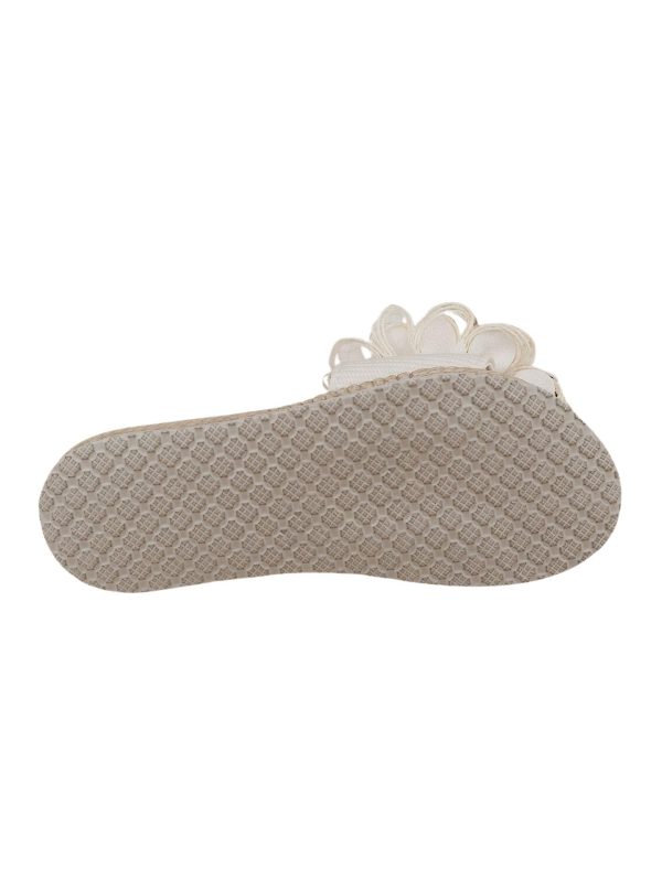 Women's Bow Summr Flat Sandals Open Toe Sandals Slip On Slides