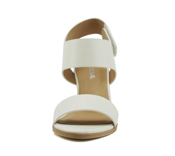 Topshoeave Wait Womens Open Toe Chunky Heel Ankle Strap Shoes Block High Heel Dress Sandals