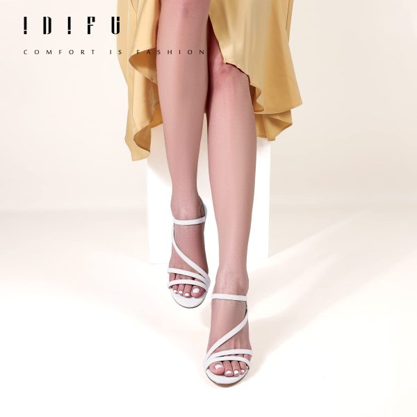 Women's Black Nude White Silver Heels for Women Dress Kitten Heels Strappy Open Toe Heels Sandals Wedding Evening Party Shoes