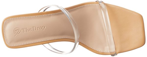 Women's Avery Square Toe Two Strap High Heeled Sandal
