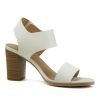 Topshoeave Wait Womens Open Toe Chunky Heel Ankle Strap Shoes Block High Heel Dress Sandals