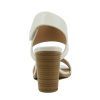 Topshoeave Wait Womens Open Toe Chunky Heel Ankle Strap Shoes Block High Heel Dress Sandals