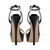 Platform Stiletto High Heels for Women, Round Open Toe Ankle Strap Sexy Heeled Sandals for Wedding Party Dress