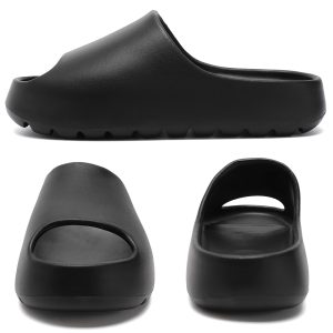 Cloud Slides for Women,Unisex EVA Soft Recovery Slides,Thick Sole Open Toe Mens Pillow Slides Shower Shoes Outdoor&Indoor House