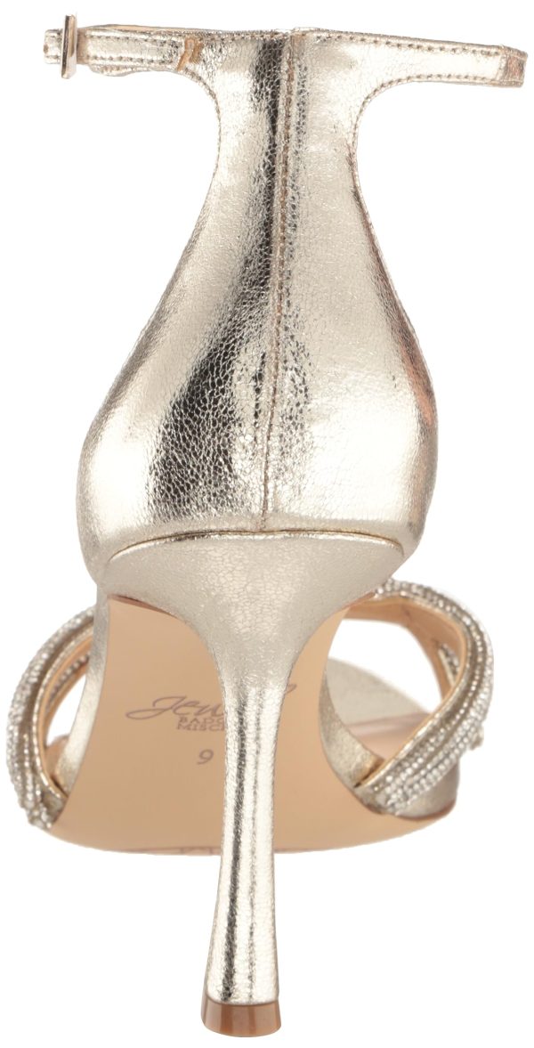 Vani Glitter Straps Stiletto Heels
