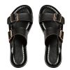 Women's Buckle Sandals Summer Slides Open Toe Beach Outdoor Sandal Shoes