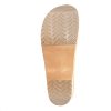 Bjork Maja Wood Open Back Leather Clogs