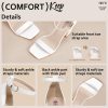 IN4 High Chunky Block Heels Square Open Toe Ankle Strap Heeled Sandals Wedding Bridal Prom Dance Summer Dressy Comfortable Sexy