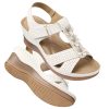 Womens Sandals Wedge Platform: Summer Ankle Strap Open Toe Wedge - Dressy Sandals Women - Comfortable Walking Low Sandal