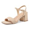 Women's Chunky Block Low Heels Open Toe Ankle Strap Heeled Sandals Comfortable Square Toe Wedding Party Dress Pump Shoes