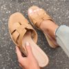 Women's Wedge Sandals Platform Espadrille Heels Open Toe Strappy Slip On Casual Summer Slide Shoes