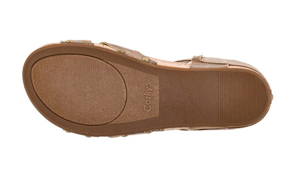 Women's Better With Time 2-Inch Wedge - Timeless Wide Toe Strap With Cut Outs, Elastic Gore Strap Around Ankle, And EVA Insoles