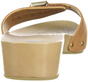 Women's Classic Sandal Faux Wood Slide Sandal