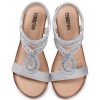 Wedge Sandals for Women Dressy: Low Wedge Sandals Women Comfortable Dressy Walking - Summer Casual Elastic Strappy Open Toe