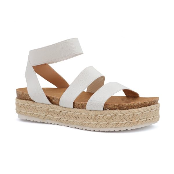 CHIARA-10 Women’s Sandal Platform Espadrille Wedge, Strappy Sandals for Women, Platform Sandals Women, Summer Sandals