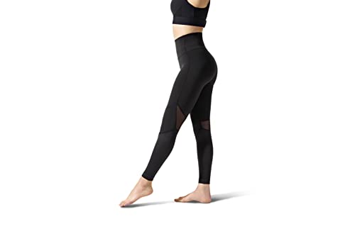 20-30 mmHg Compression Leggings Rise Pant 26" for Women - Yoga Gym Running Training