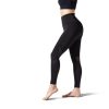 20-30 mmHg Compression Leggings Rise Pant 26" for Women - Yoga Gym Running Training