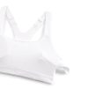 Butterlift Womens Racerback Padded Sports Bras - Medium Impact Scoop Neck Adjustable Straps Gym Workout Top