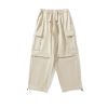 Men Japan Korean Streetwear Loose Casual Wide Leg Cargo Pants Trousers for Women Hop Harem Baggy