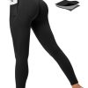 Scrunch Butt Lifting Leggings for Women Tummy Control No Front Seam Compression Workout Leggings with Pockets Yoga Pants