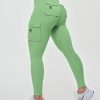 Women’s Active wear Leggings, High Waist Cargo Pockets Design, Squat-Proof and Non See-Through Pants for Workout, Yoga, Running,