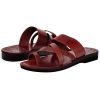 Mens/Womens Leather Biblical Sandals/Slides From Jerusalem (Shepherd's Field II)