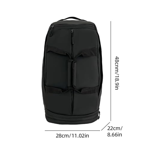 35L Gym Bag Yoga Fitness Duffel Backpack for Men Women Sport Bags with Shoes Pack Outdoor Camping Rucksack Travel Luggage