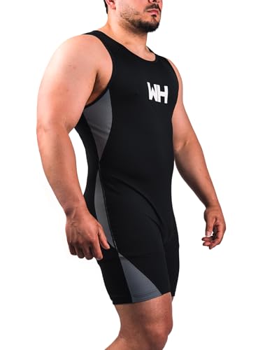 Olympic Weightlifting Singlet - Men's Sport Weight Lifting Suit for Weightlifting