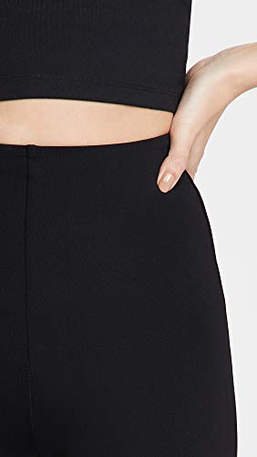 Women's Neoprene Flared Leggings