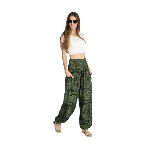 High-Waisted Boho Harem Yoga Pants for Women