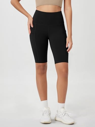 Women's Tummy Control Biker Shorts 2.0 with Pockets High Waist Athletic Workout Yoga Shorts-3.5''/ 5"/ 8" / 10" Inseam