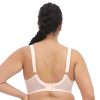 Women's Morgan Banded Comfort & Support. Three-Section Cup, Side Frame, Stretch Lace. Solid Color Dd+ Bras