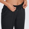 Womens Casual 7/8 Pants 25"- Lightweight Workout Outdoor Athletic Track Travel Lounge Joggers Pockets