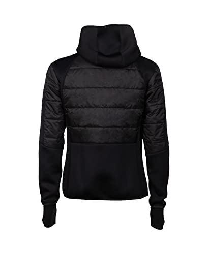 Team Unisex Half-Quilted Hooded Jacket Regular Fit Full Zip Insulated Panels