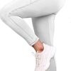 Gym Pants for Women - Stylish Workout and Yoga Wear & Purple Skinny Super Stretch Dryfit Fabric Lower Stretchable, MAROON, 25