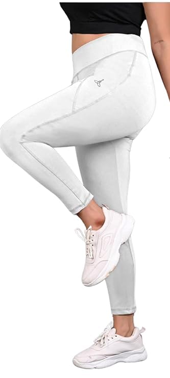Gym Pants for Women - Stylish Workout and Yoga Wear & Purple Skinny Super Stretch Dryfit Fabric Lower Stretchable, MAROON, 25