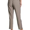 Women's Ankle Pant, Quick Drying Lightweight Stretch Woven Flat-Front Straight Leg Pants