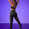 Scrunch Butt Lifting Leggings for Women Tummy Control No Front Seam Compression Workout Leggings with Pockets Yoga Pants