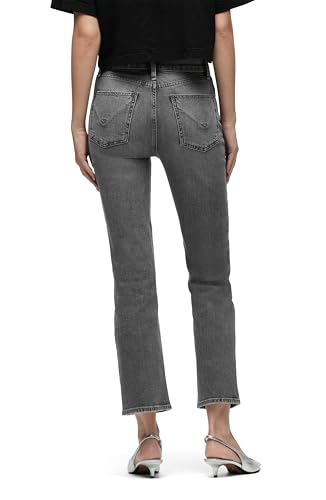 Remi High-Rise Straight Leg Ankle Jean