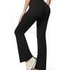 Women's Stretch Cargo Pants High Waist Bootcut Flare Leggings with 6 Pockets Soft Yoga Work Pants for Business Casual, Travel
