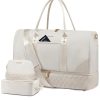 Large Travel Bag - Weekender & Overnight Bag with Shoe Compartment, Wet Pocket, for Women, Gym, Yoga, Hospital Use