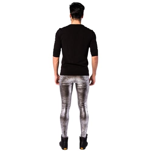 Metallic & Special Material Men's Leggings