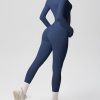 Two Pieces Women's Solid Backless Tracksuit Set Sleeves and Long Pants High-Waisted Tight Yoga Pants Long Sets