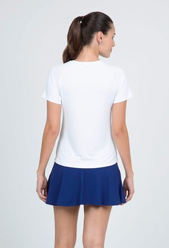 Athleisure Wear Sun Protective UPF 50 Icefil Cooling Tech Solid Short Sleeve Crew Neck - 85000