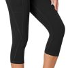 Capri Leggings for Women High Waisted Capri Leggings with Pockets for Women Tummy Control Yoga Pants Women