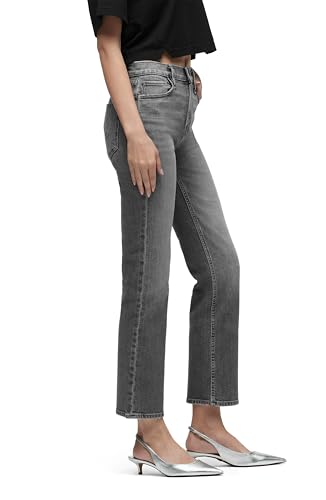 Remi High-Rise Straight Leg Ankle Jean